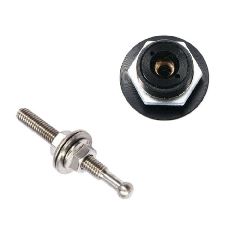 Car Push Button Hood Pin Lock Low Profile Click Latch Clips