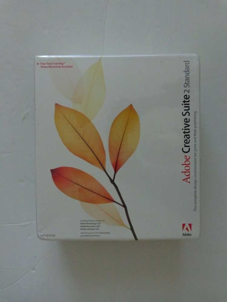 Adobe Creative Suite 2 Standard Edition For Mac (Retail box)