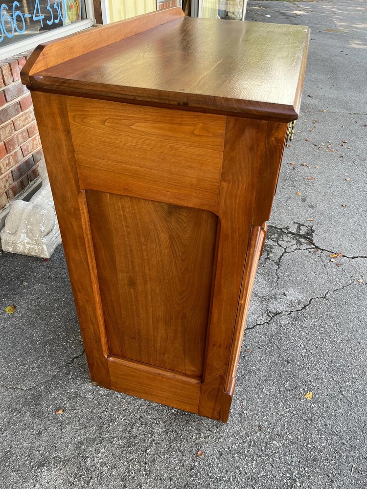 Victorian Era Walnut Cupboard Sideboard Antique 761190