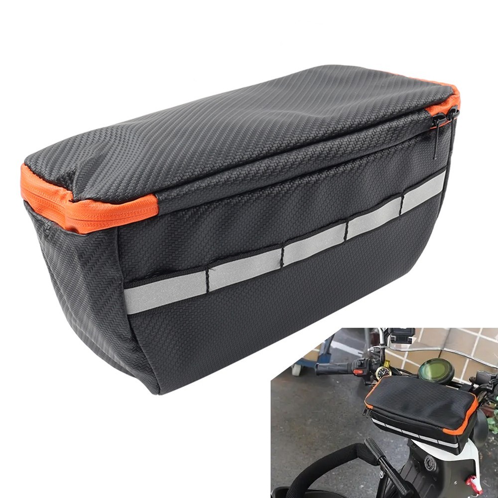 1PC Universal Motorcycle Head Bag Front Frame Bag Two-Color