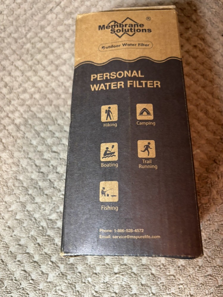 Membrane Solutions (4) Personal Water Filters