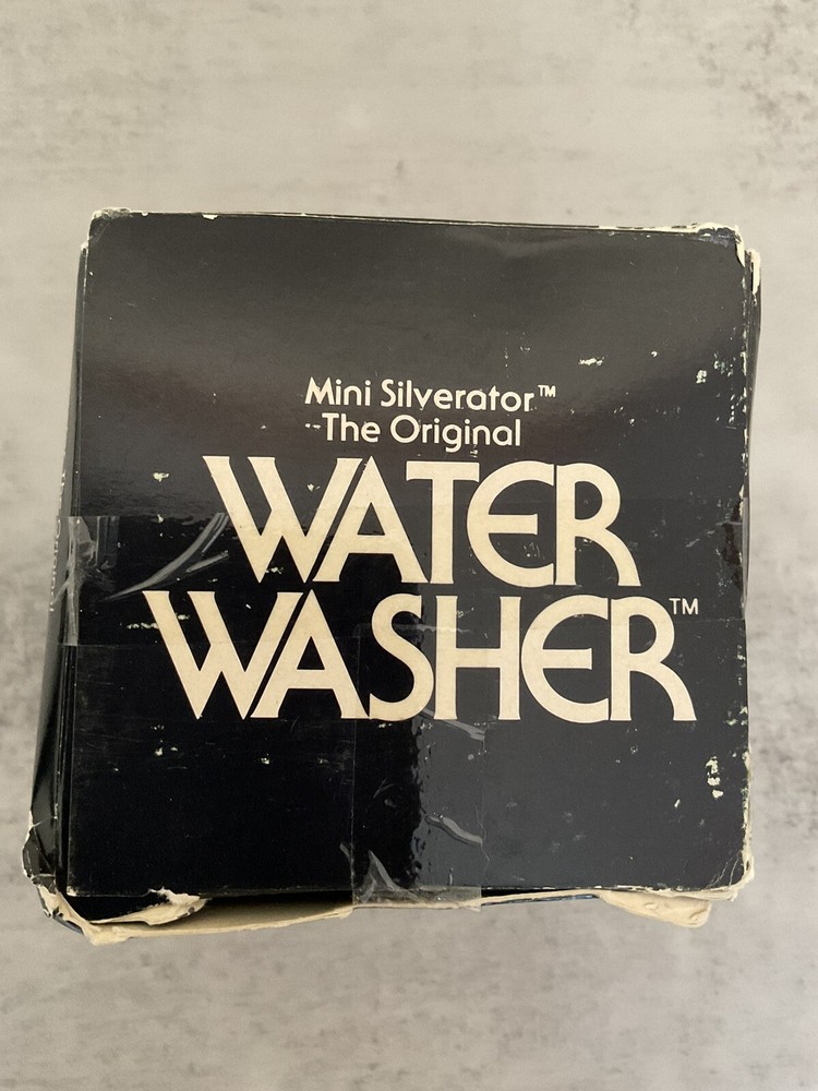 Water Washer Mini-Silverator Portable Filter Purification System NIB