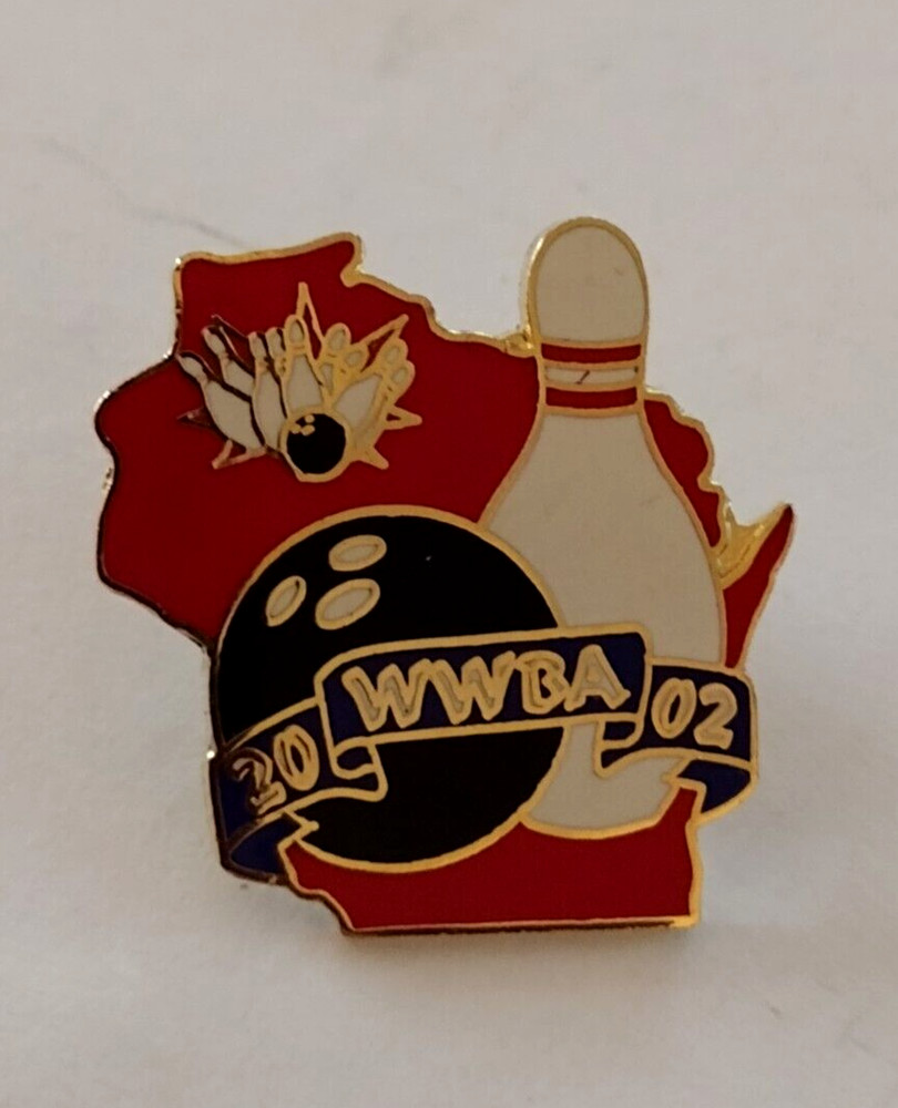2002 WWBA Bowling Lapel Pin