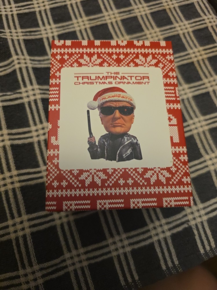 Trumpinator Christmas Ornament