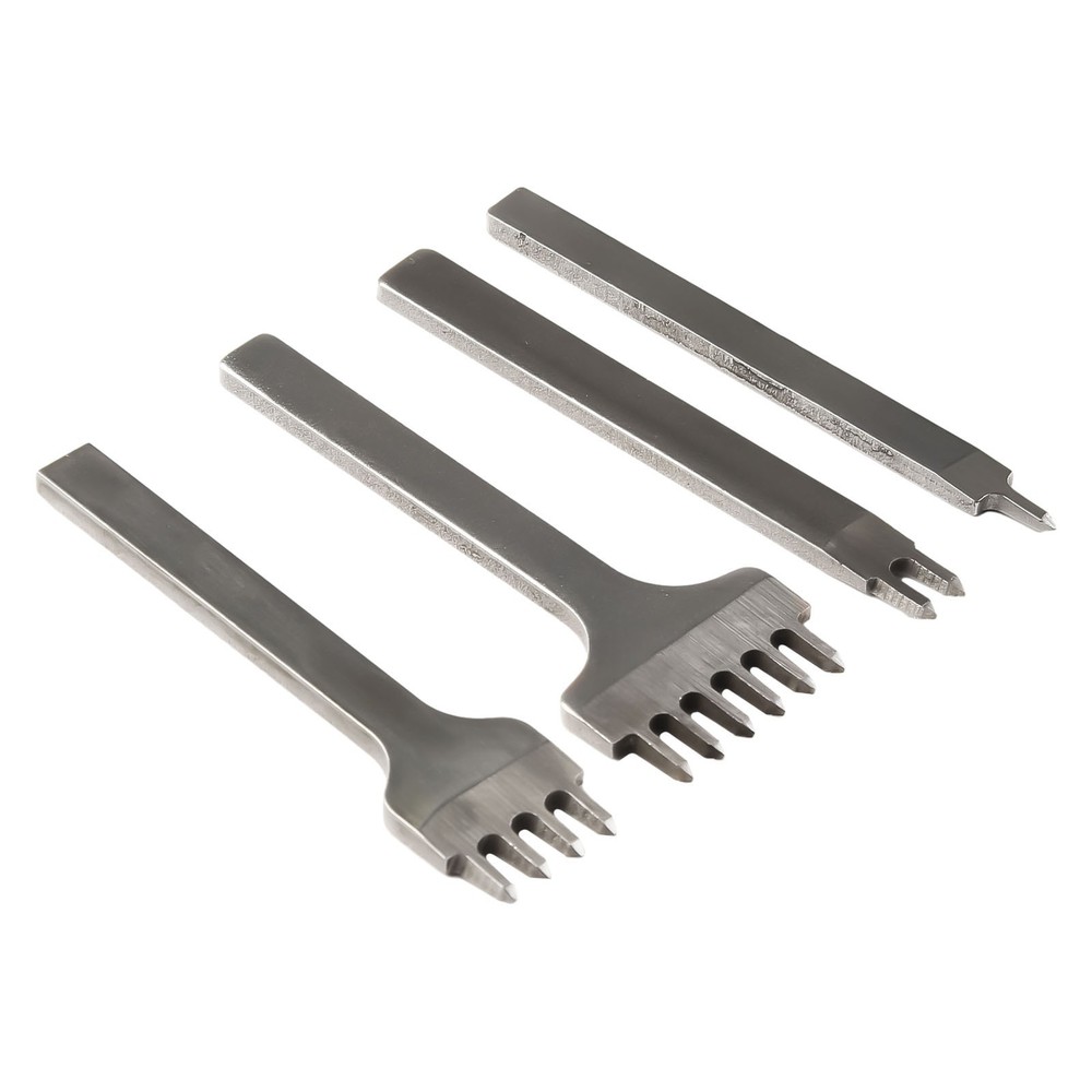 Professional Hole Punch Tool for Leather Craft Pricking Iron Stitching Chisel