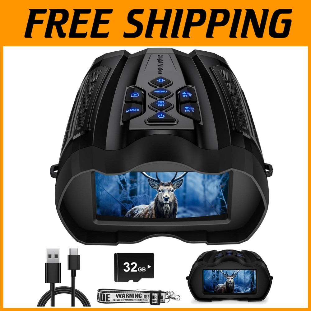 Infrared Night Vision Scope 1000FT Viewing Range