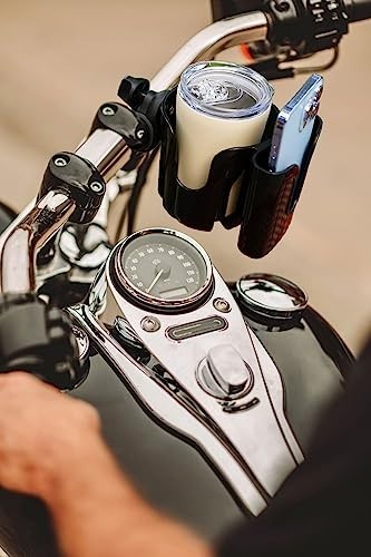 Universal Cup Holder for Strollers, Walkers, Wheelchairs & Bikes - Adjustable Fi