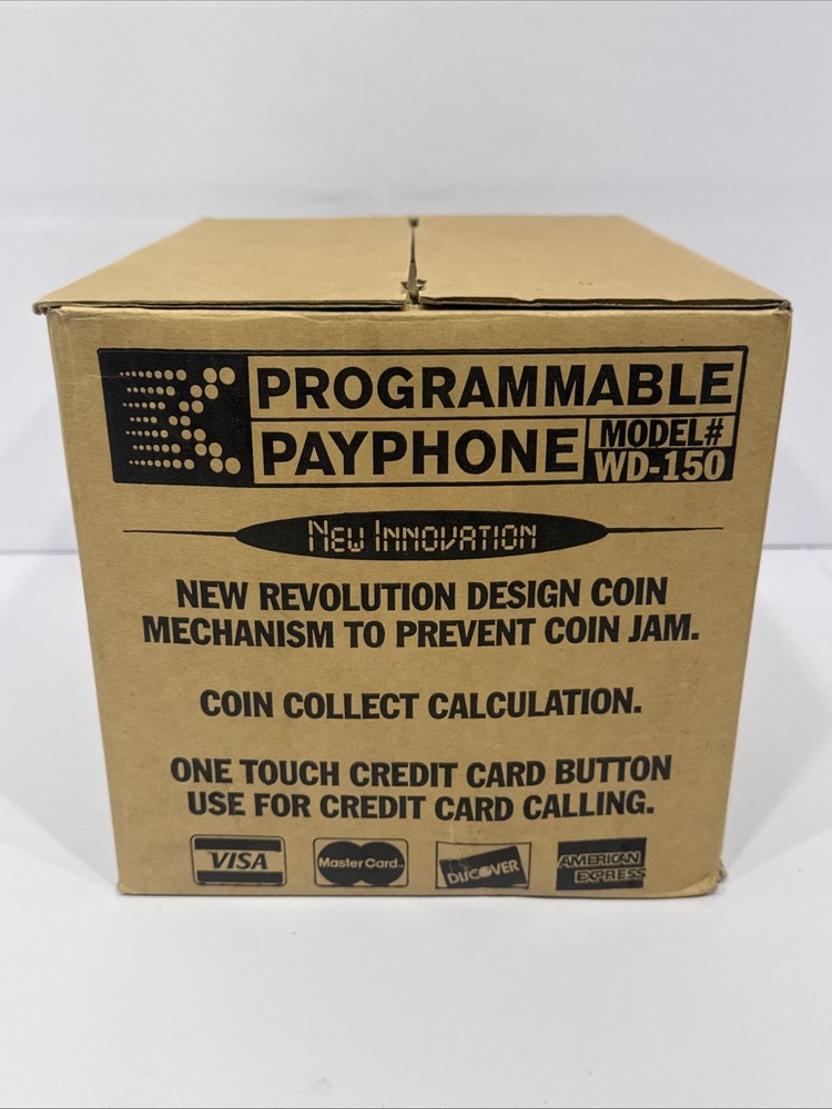 KCK Programmable Desktop Payphone Model #WD-150