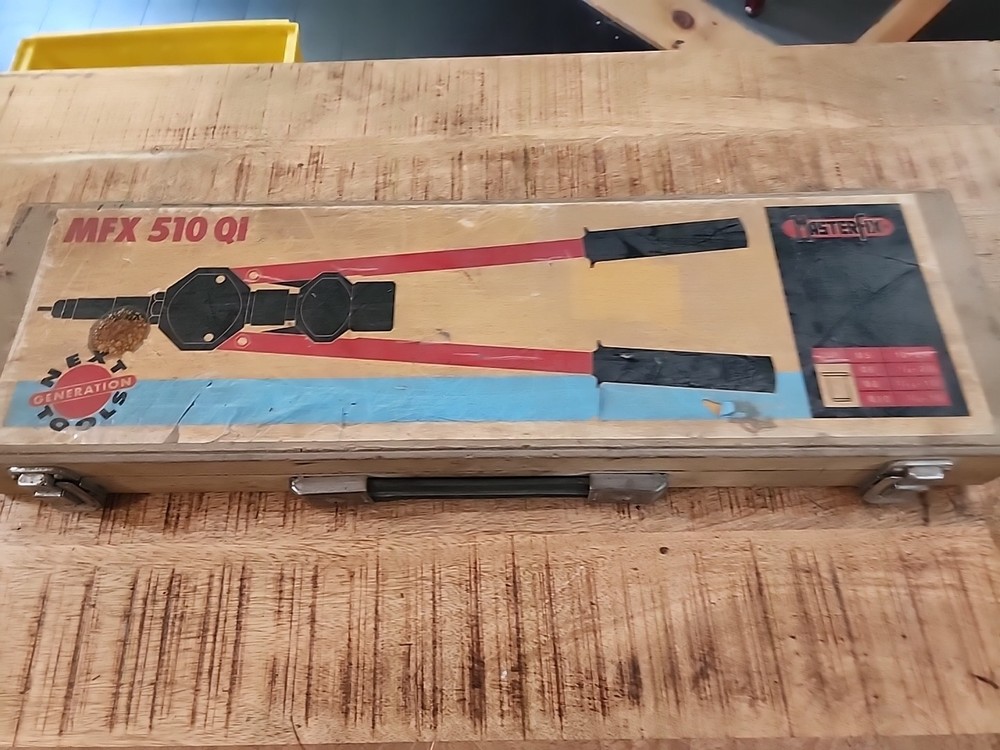 Masterfix MFX 510 Q1 QI Combi Blind Rivet Nut Hand Tool with case inserts