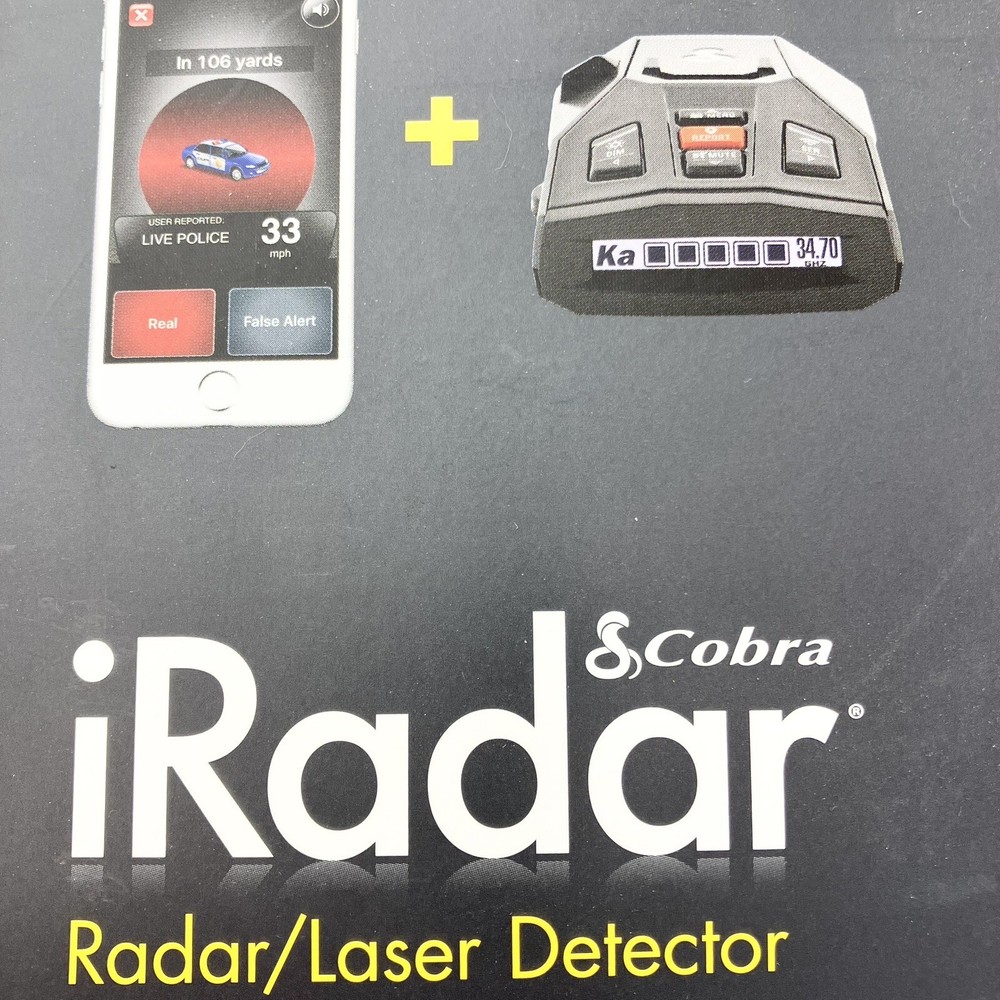 Cobra iRadar Instruction Owner Operator Manual Replacement Part iRad Detector
