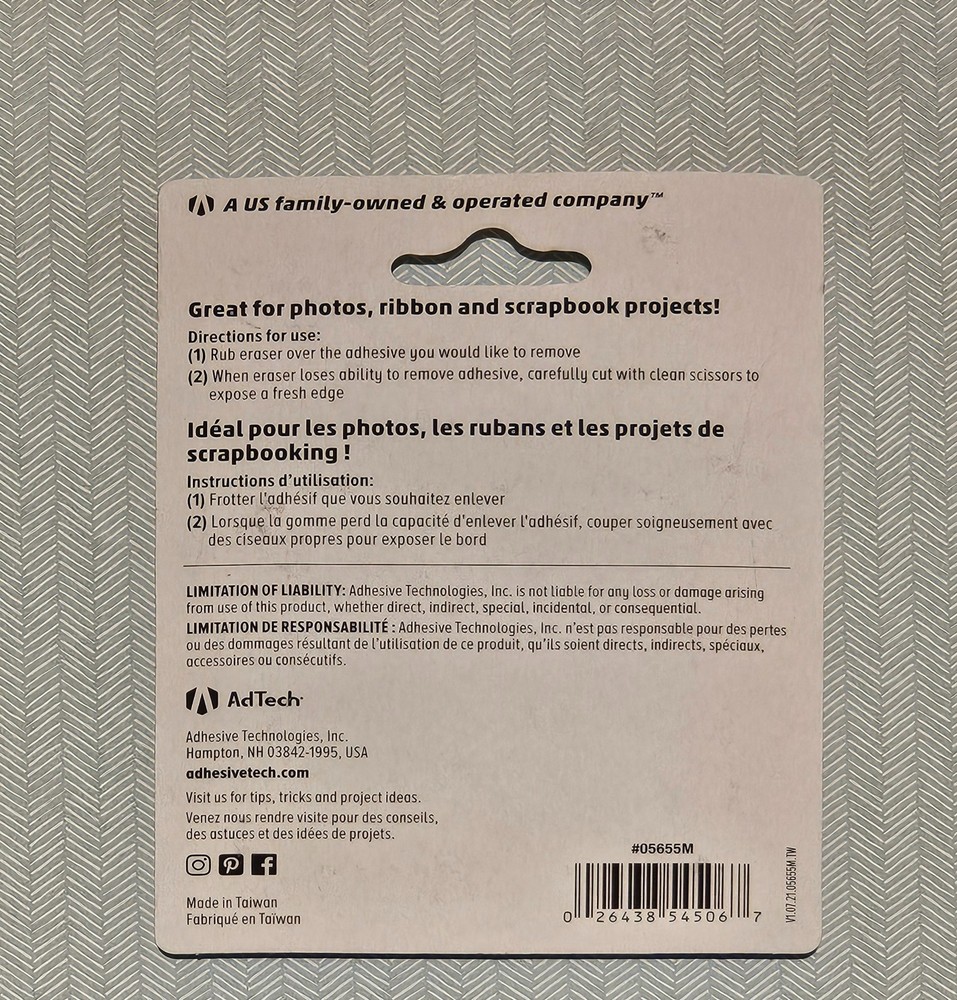 AdTech® Glue Runner Eraser™