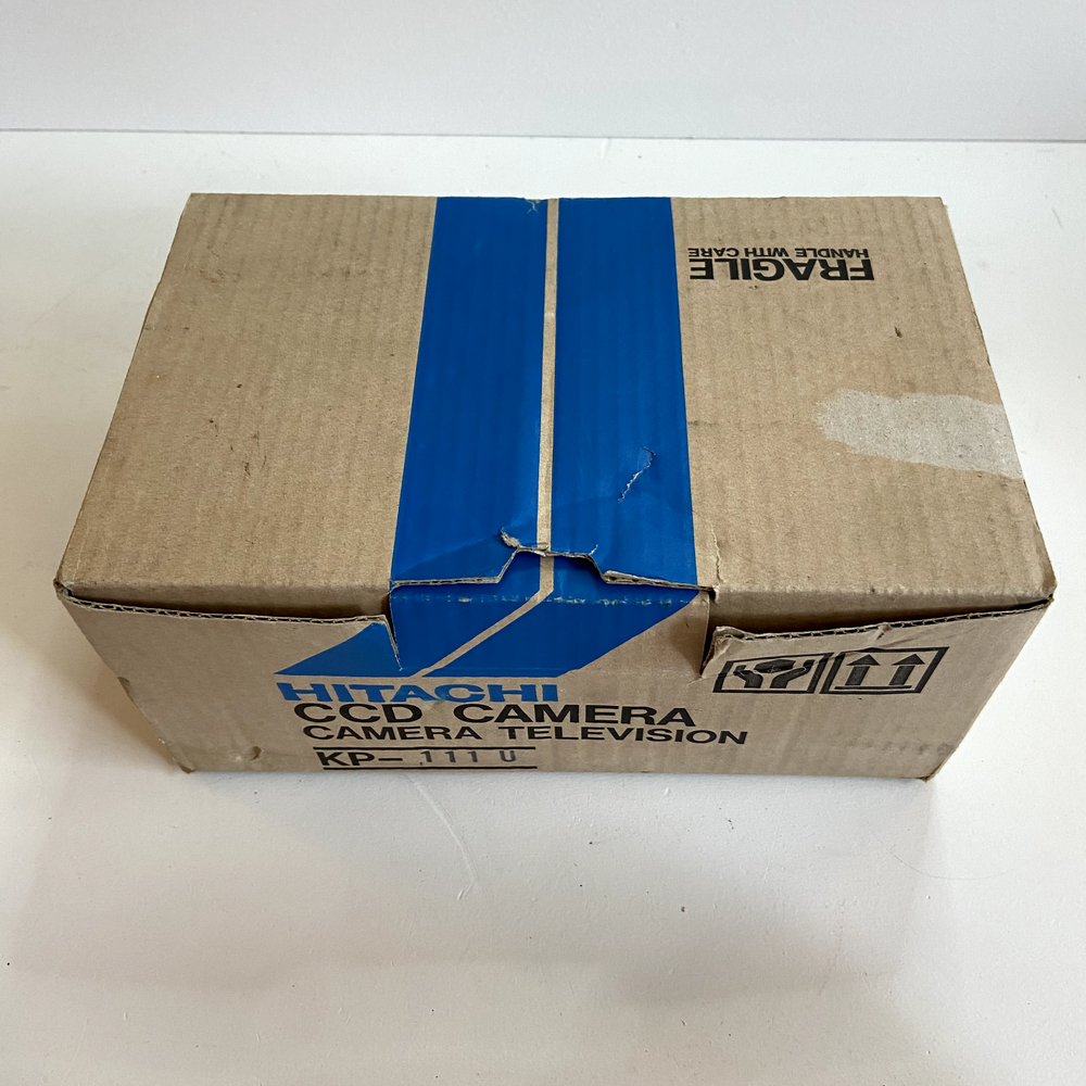 Hitachi CCD Camera Television KP-111U CCTV All Solid State with Manual xtra Part