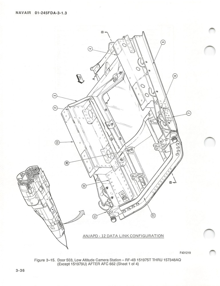 F-4 Phantom (Navy) 2000 Structural Repair-Doors & Rem Panels Flight Manual - CD