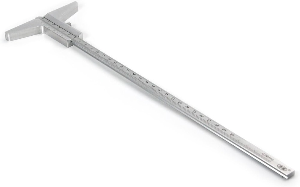 Utoolmart 0-300mm Depth Vernier Caliper Micrometer Gauge 0-300mm, Silver