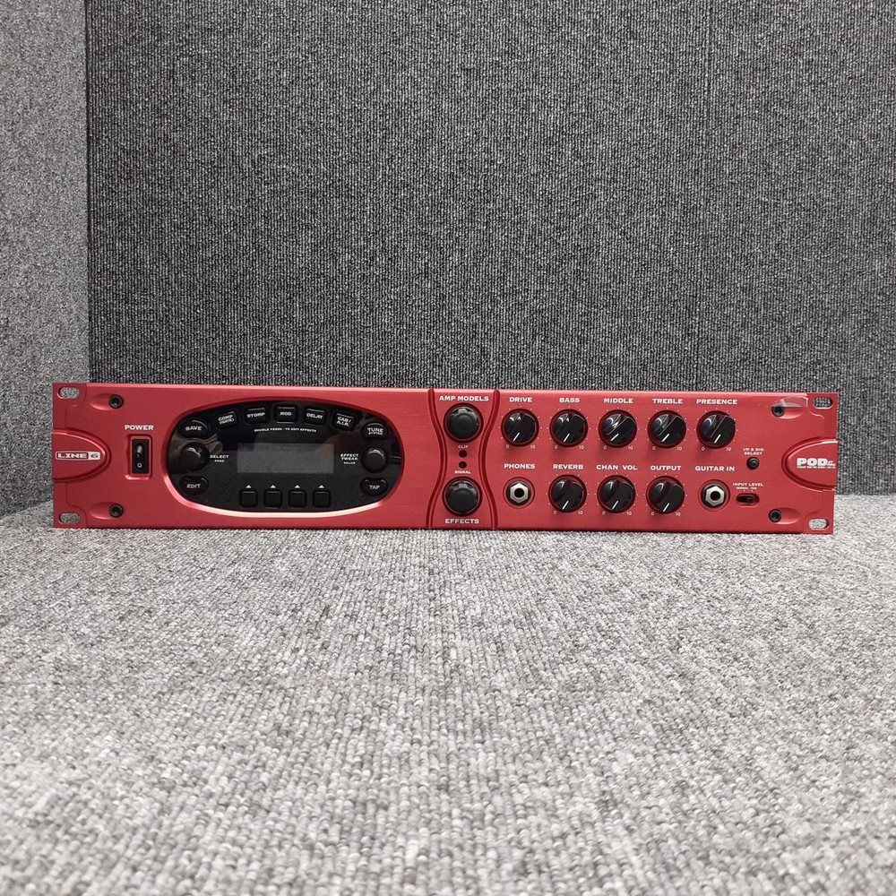 Line 6 POD XT Pro Guitar Multi Effects Rack Processor Tested Japan TMB01 6.0