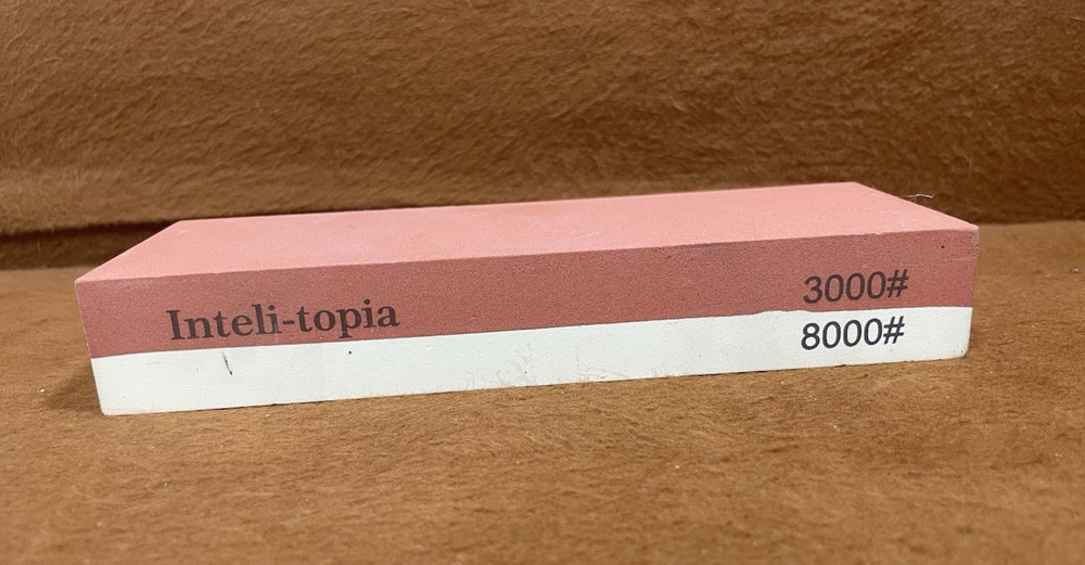 Inteli-topia Premium Knife Sharpening Stone–Whetstone 3000/8000