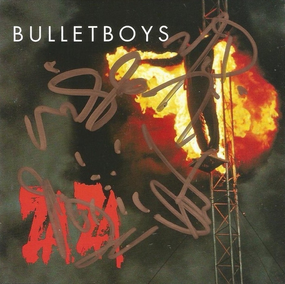 Bulletboys Autographed Za-Za CD
