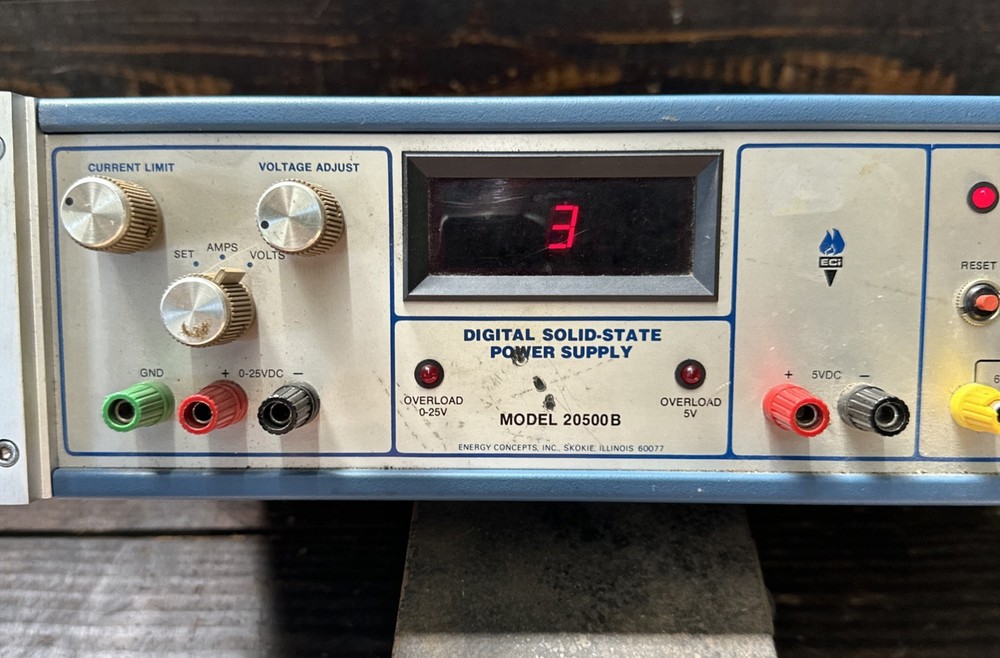 ECI Digital Solid-State Power Supply Model 20500B