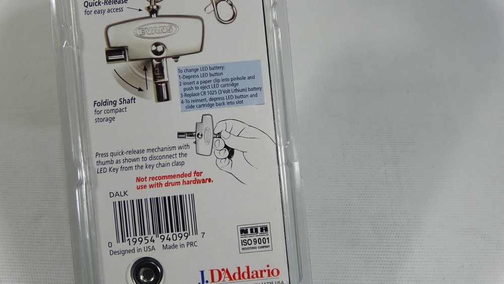 Evans Drum Tuning Compact LED Key