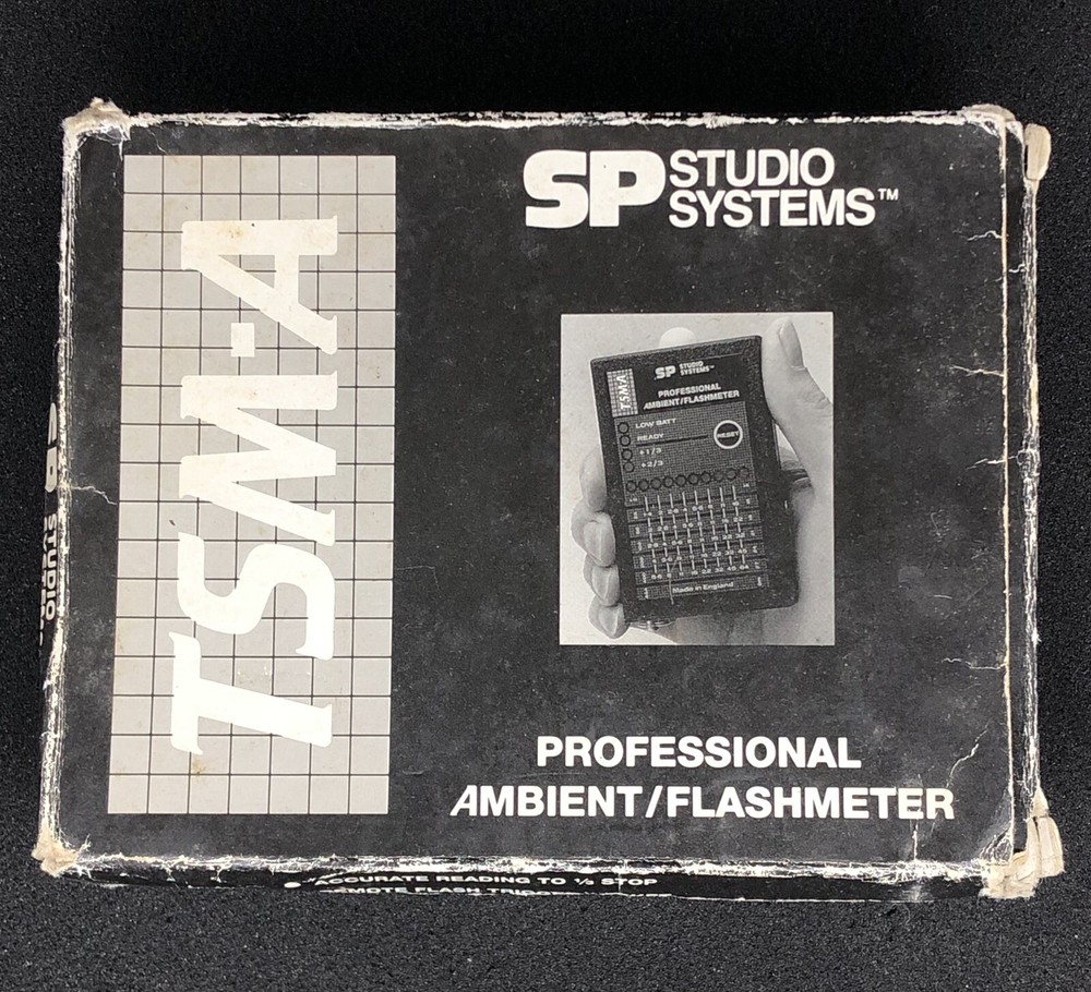 Vintage Camera Flash Meter TSM-A SP Studio Systems England Ambient Flashmeter