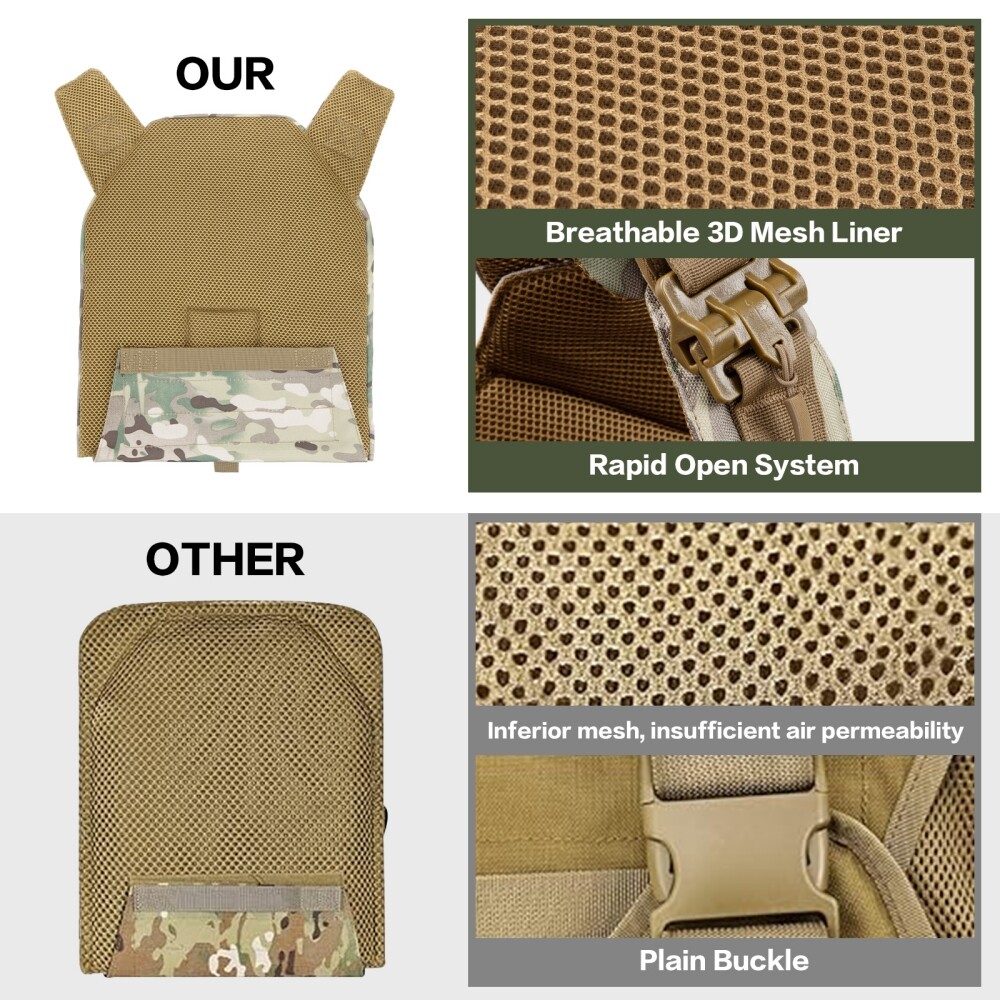 Special Forces Tactical Backpack MOLLE PALS for Military Training Exercises