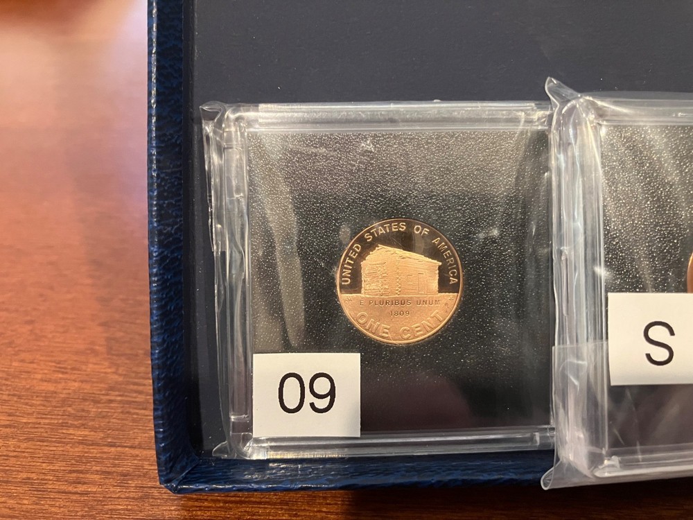 2009-S Lincoln Cent Bicentennial 95% Copper 4-coin Proof Set