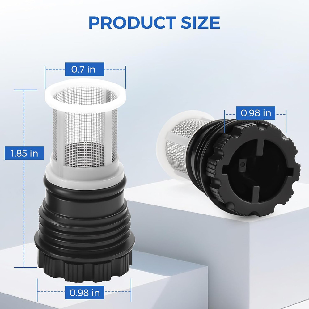 H98-510-S Tankless Water Heater Filter Kit for Rinnai Tankless Water Heater (2 T