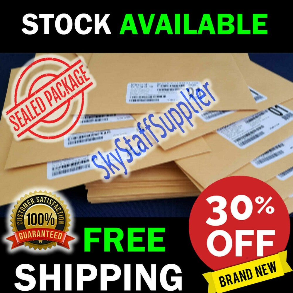 Microsoft Windows Server 2019 DATACENTER License 24 Core FULL NEW RETAIL PACK