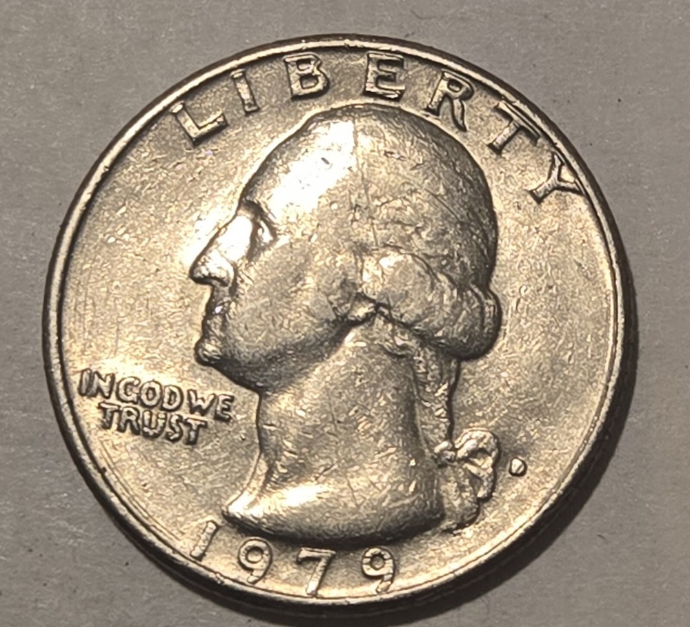 1979 D Quarter with Filled in Mint Mark ..