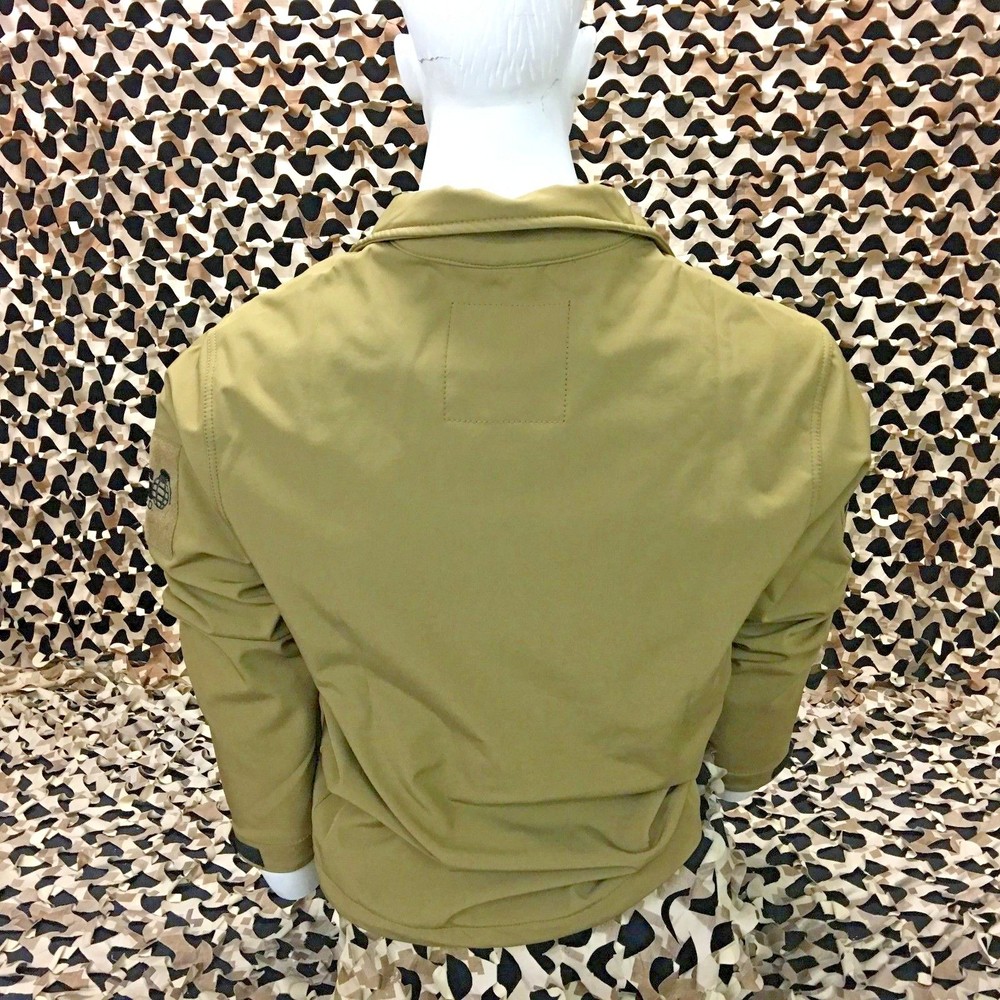 NEW Enola Gaye TechOne Windbreaker Jacket - Tan - Medium