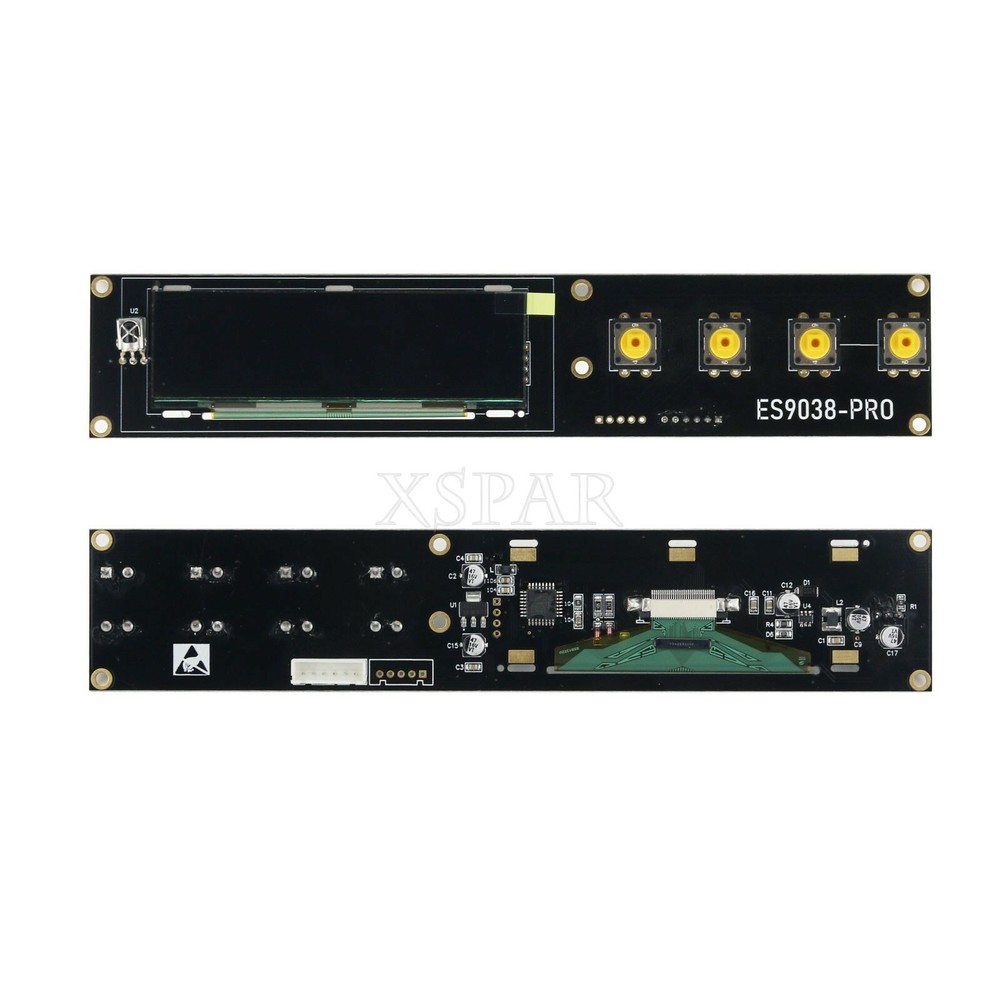 Dual ES9038PRO Decoder Board DAC Board 384K Amanero USB Bluetooth 5.0 Lossless#