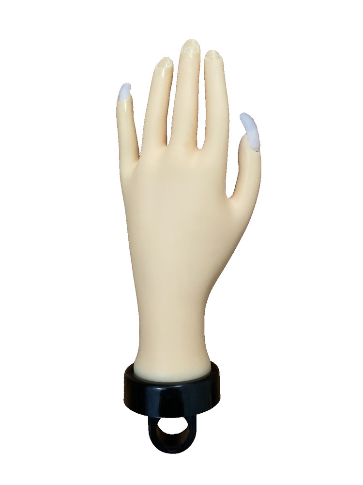 Bendable Nail Practice Hand for Acrylic Art & Training Poseable Mannequin