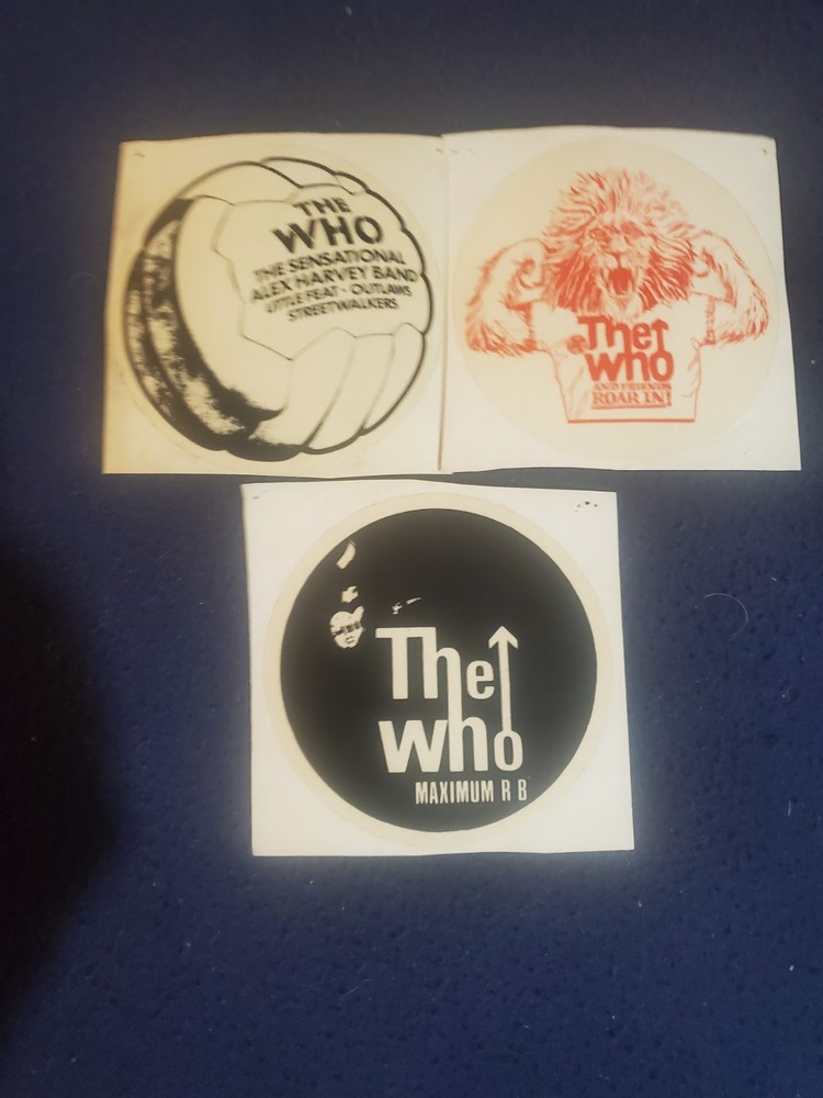 The Who Vinyl Stickers