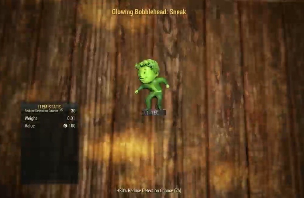(Xbox) 1 Glowing Bobblehead: Sneak