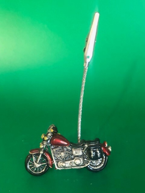 Motorcycle Base Photo / Memo Holder