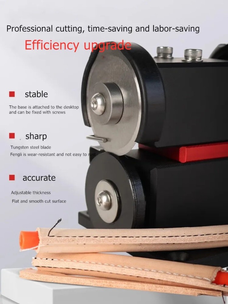 Upgraded Handmade Leather Handbag Strap Cutting Machine DIY Leather Divider