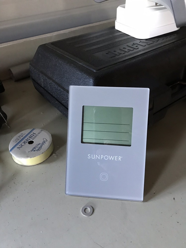 Sunpower Monitoring Display