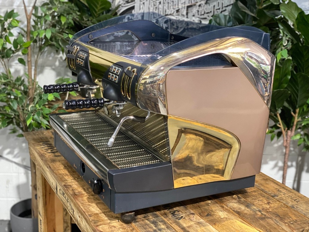 FAEMA SMART 2 GROUP GOLD ESPRESSO COFFEE MACHINE