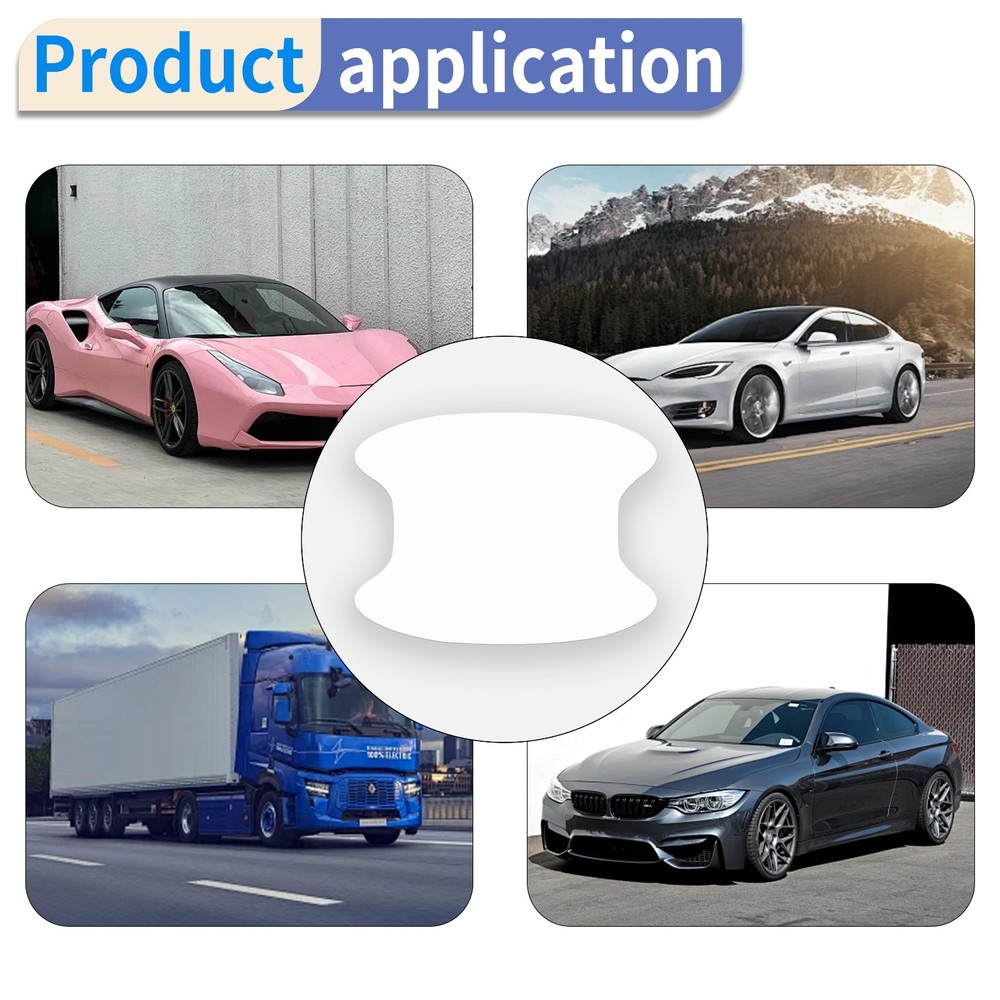 Anti Scratch Door Handle Cup Protector Cover for GLA GLS C E S