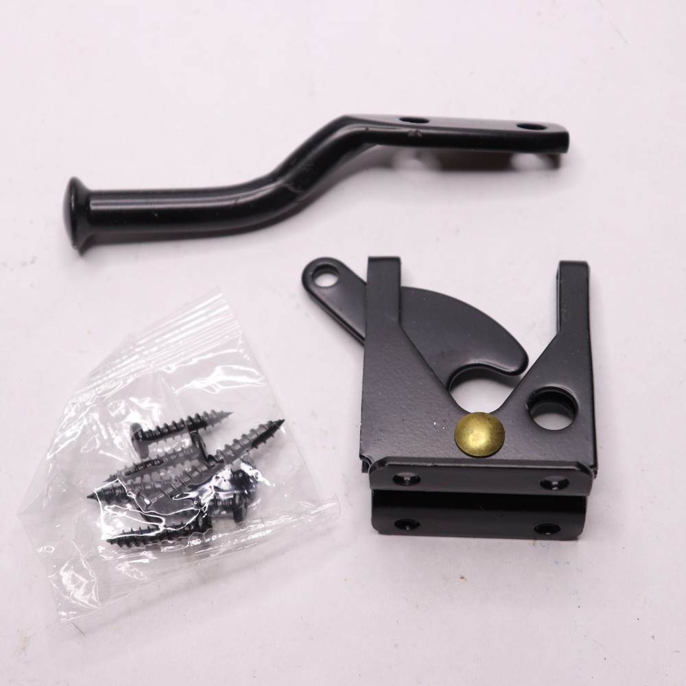 Everbilt Black Stainless Steel Gate Latch