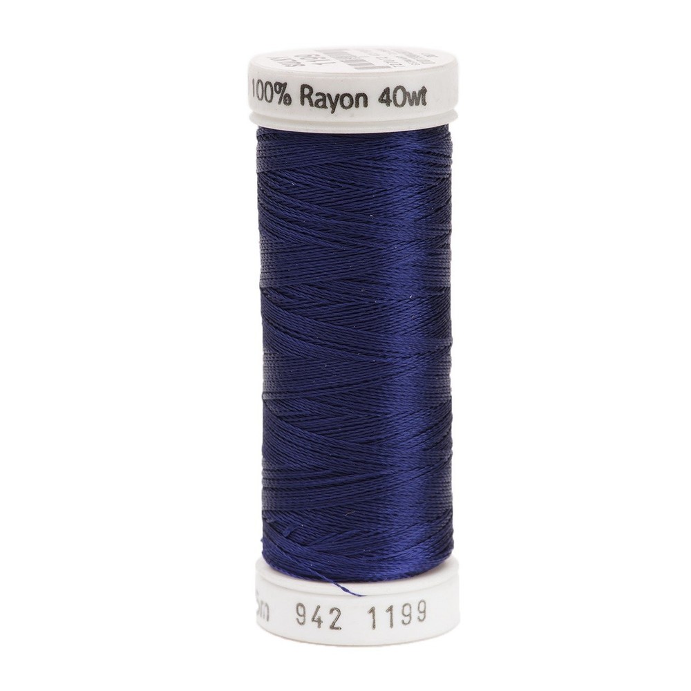 Rayon Thread for Sewing, 250-Yard, Admiral Navy Blue