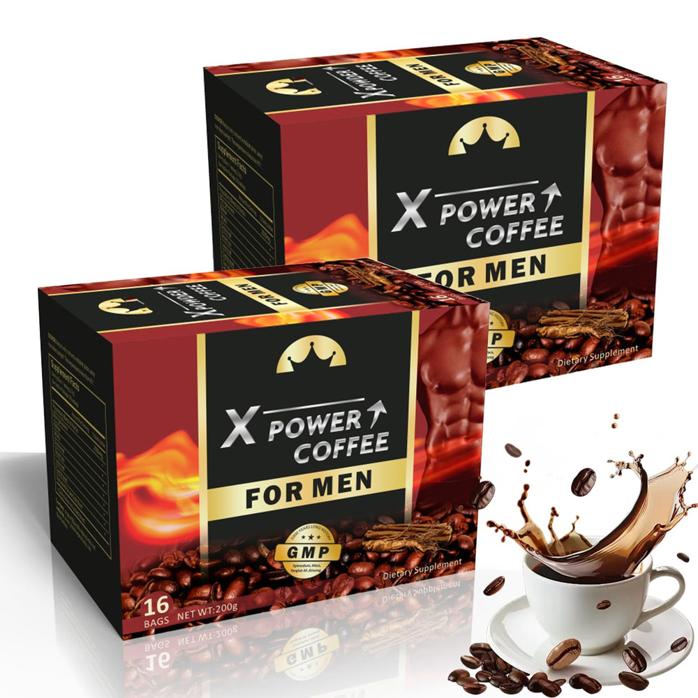 X Power Coffee for Men (2 Boxes) New