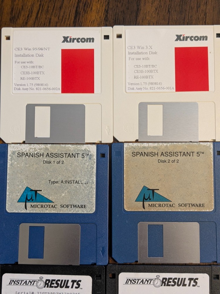 Floppy disc lot