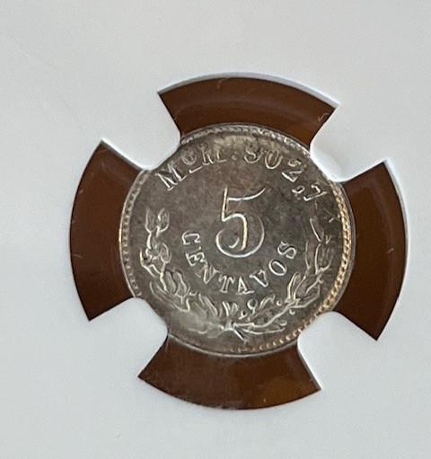 1904MO -M- MEXICO 5C_ NGC MS 64