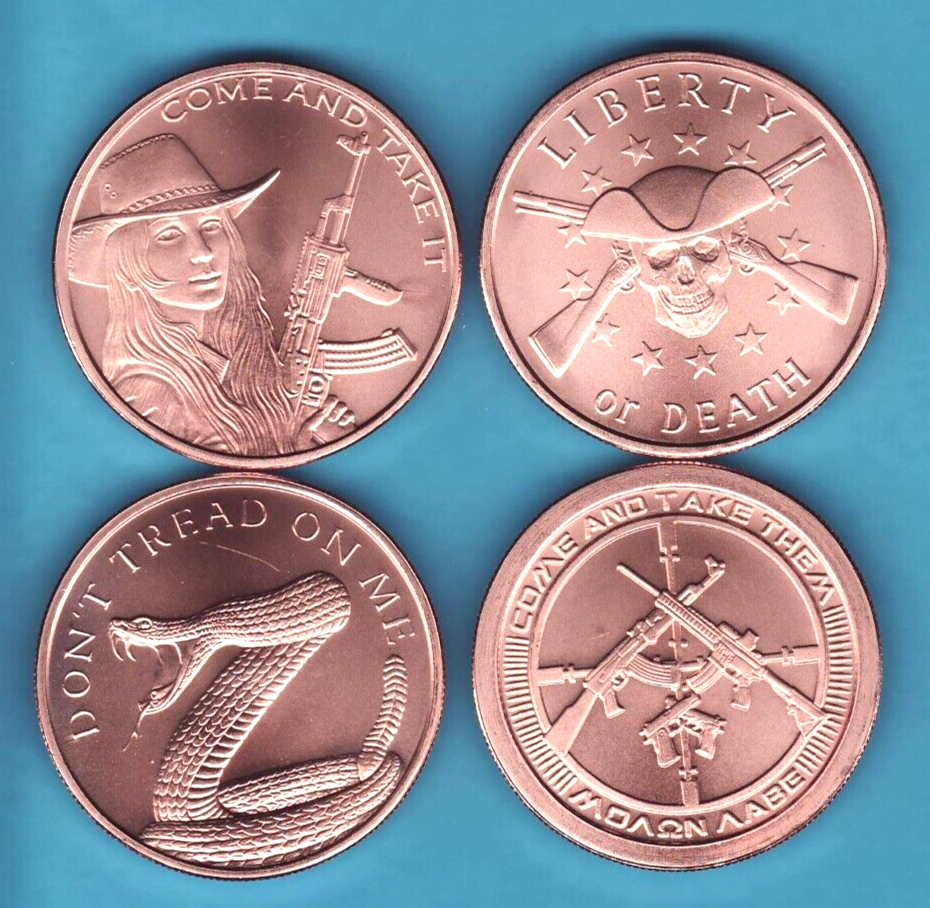 2021 Silver Shield 19 COIN SET 1 oz. Copper Rounds