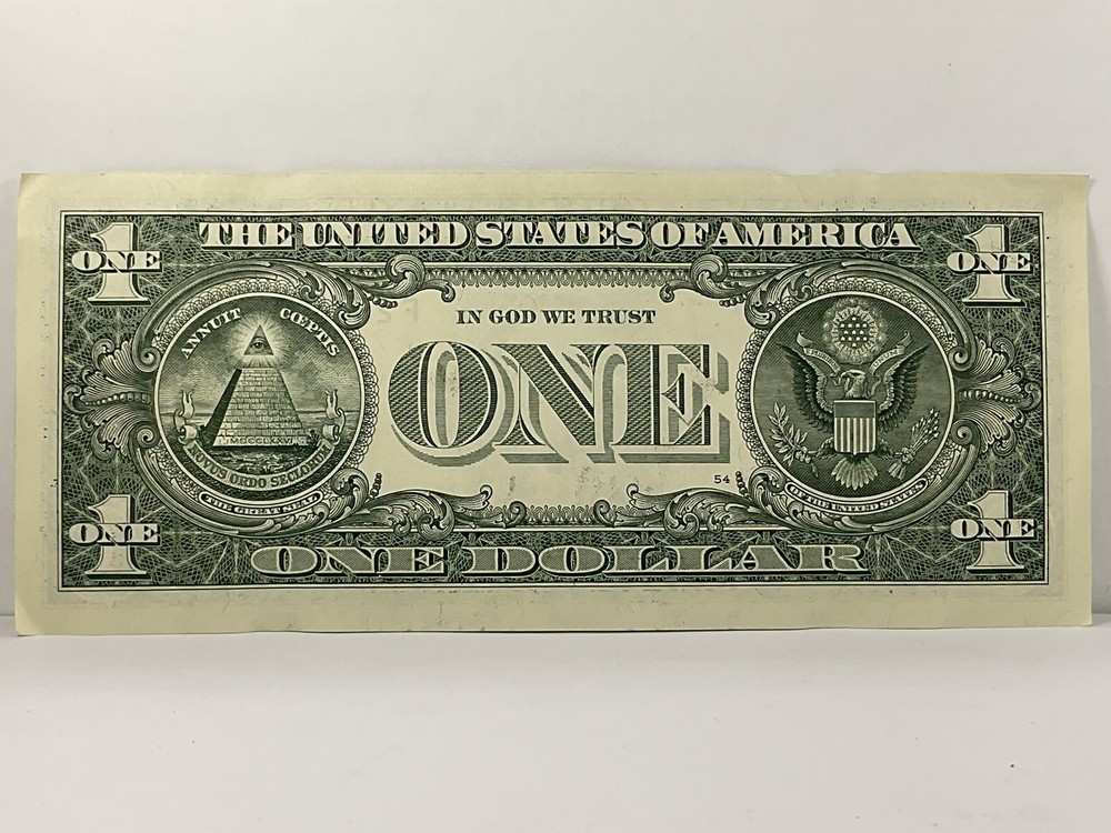 Ink Smudge Error Third Position 2017 One Dollar Bill Lot Of 8 District 6