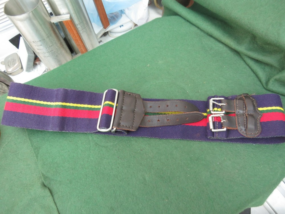 BRITISH 'ROYAL MARINES' STABLE BELT 30" - 34"