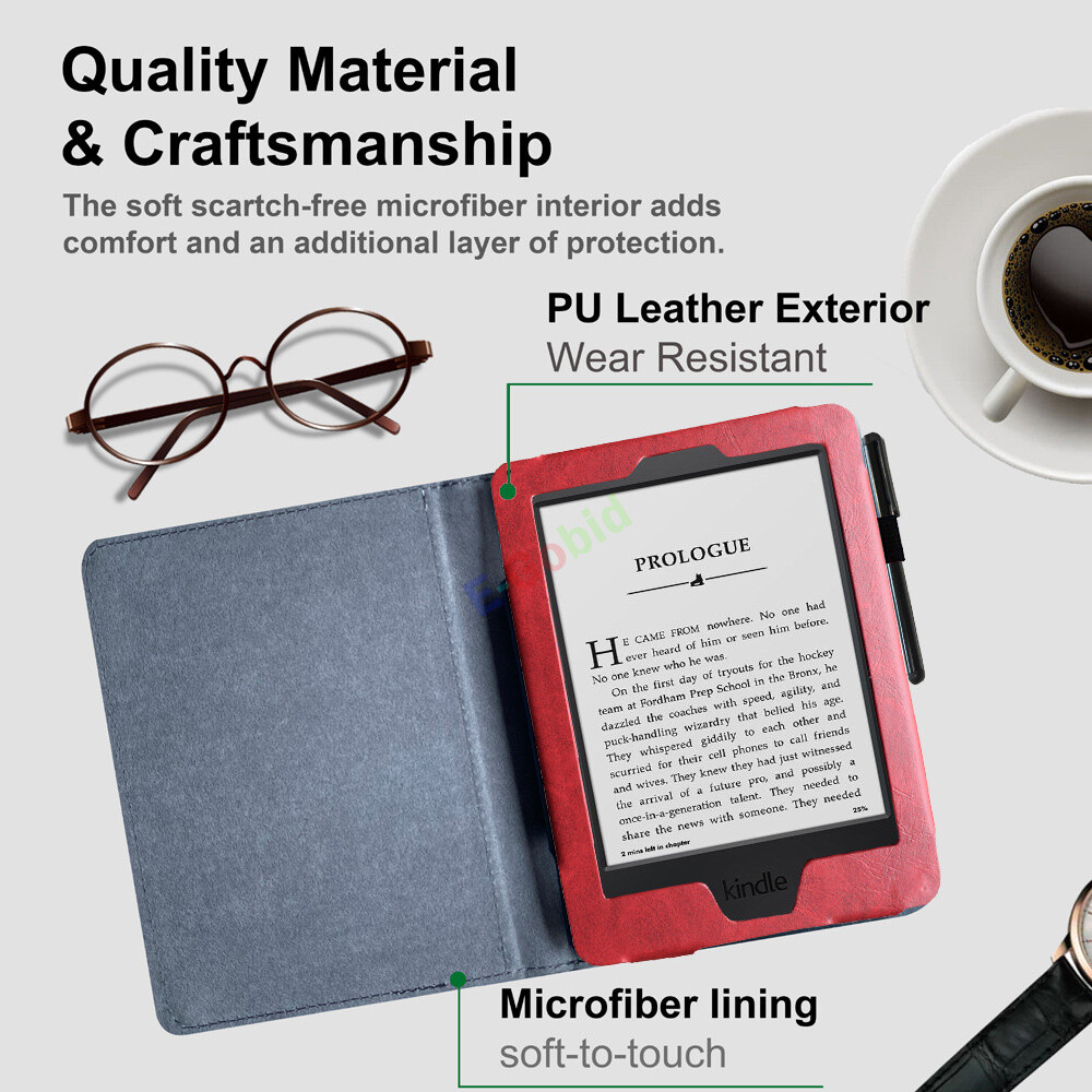 For Kindle Touch D01200 e-Reader Case Smart Protective Case Cover