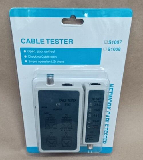 Cable Tester / Network  S1007 Cable Tester