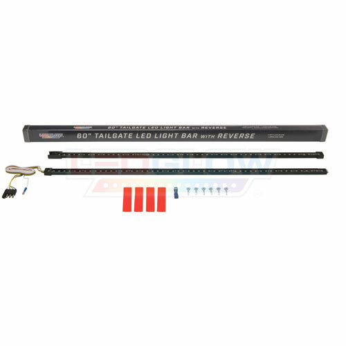 LEDGlow 60" Red Tailgate LED Light Bar w White Reverse for Full Size Trucks
